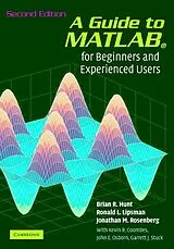 E-Book (epub) Guide to MATLAB von Brian R. Hunt