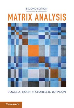eBook (pdf) Matrix Analysis de Roger A. Horn