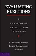 PDF Evaluating Elections von R. Michael Alvarez