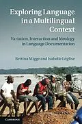 E-Book (epub) Exploring Language in a Multilingual Context von Bettina Migge