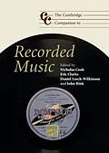 E-Book (pdf) Cambridge Companion to Recorded Music von Cook