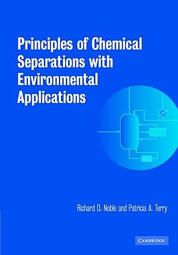 eBook (epub) Principles of Chemical Separations with Environmental Applications de Richard D. Noble