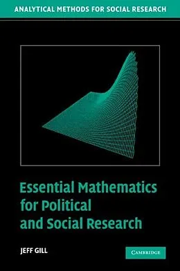 E-Book (pdf) Essential Mathematics for Political and Social Research von Jeff Gill