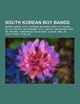 Couverture cartonnée South Korean boy bands de 