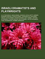 Couverture cartonnée Israeli dramatists and playwrights de 
