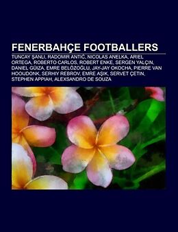 Couverture cartonnée Fenerbahçe footballers de 