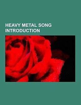 Couverture cartonnée Heavy metal song Introduction de 