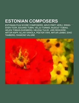 Kartonierter Einband Estonian composers von 