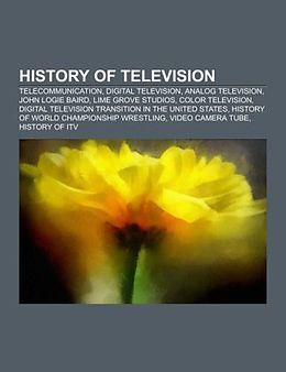 Couverture cartonnée History of television de 