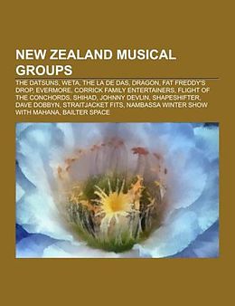 Couverture cartonnée New Zealand musical groups de 