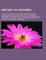 Couverture cartonnée History of archery de 