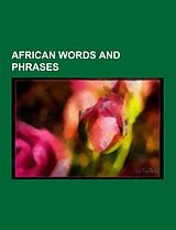 Couverture cartonnée African words and phrases de 