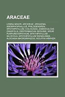 Kartonierter Einband Araceae von 