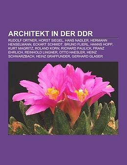 Kartonierter Einband Architekt in der DDR von 