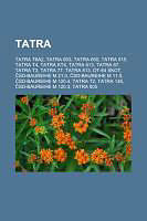 Kartonierter Einband Tatra von 