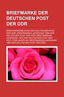 Kartonierter Einband Briefmarke Der Deutschen Post Der Ddr von 