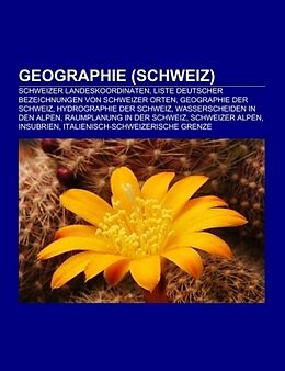 Kartonierter Einband Geographie (Schweiz) von 