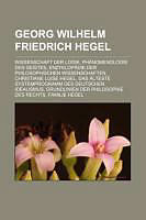 Kartonierter Einband Georg Wilhelm Friedrich Hegel von 