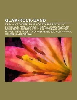 Kartonierter Einband Glam-Rock-Band von 