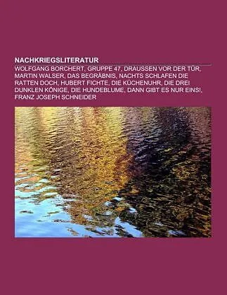 Nachkriegsliteratur