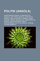 Kartonierter Einband Politik (Angola) von 