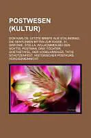 Postwesen (Kultur)