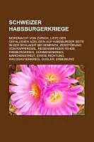 Kartonierter Einband Schweizer Habsburgerkriege von 