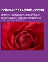 Couverture cartonnée Écrivain de langue yiddish de 
