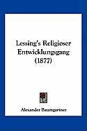 Kartonierter Einband Lessing's Religioser Entwicklungsgang (1877) von Alexander Baumgartner