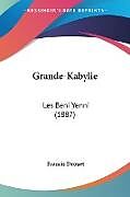 Couverture cartonnée Grande-Kabylie de Francis Drouet