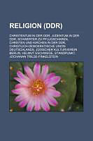 Kartonierter Einband Religion (DDR) von 