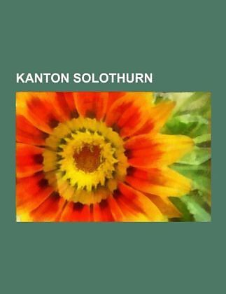 Kanton Solothurn Buch Kaufen Ex Libris