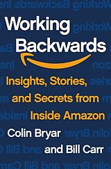 Couverture cartonnée Working Backwards de Colin Bryar, Bill Carr