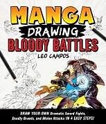 Couverture cartonnée Manga Drawing: Bloody Battles de Leo Campos