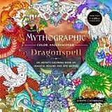 Kartonierter Einband Mythographic Color and Discover: Dragonspell von Joseph Catimbang