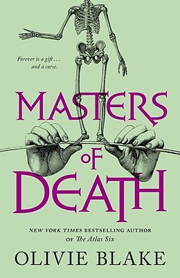 Couverture cartonnée Masters of Death de Olivie Blake