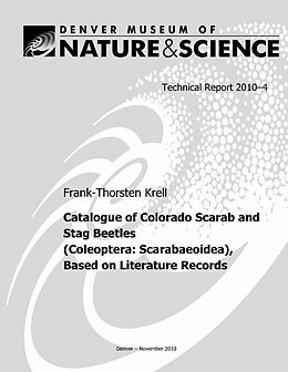 E-Book (epub) Catalogue of Colorado Scarab and Stag Beetles von Frank-Thorsten Krell