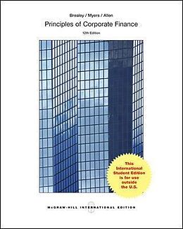 Broschiert Principles of Corporate Finance von Richard Brealey