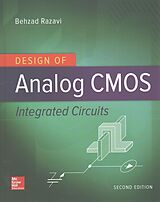 Couverture cartonnée Design of Analog CMOS Integrated Circuits de Behzad Razavi