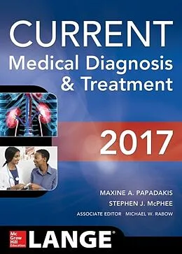 E-Book (epub) CURRENT Medical Diagnosis and Treatment 2017 von Maxine A. Papadakis