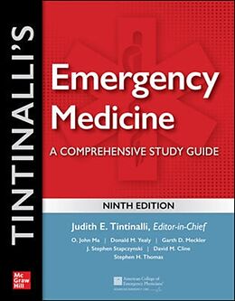 Livre Relié Tintinalli's Emergency Medicine: A Comprehensive Study Guide de Judith Tintinalli, O. John Ma, Donald Yealy