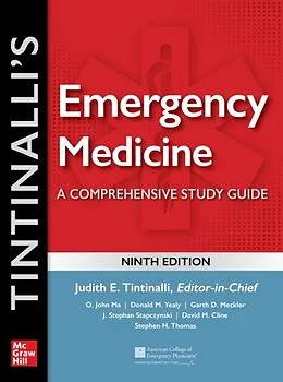 E-Book (epub) Tintinalli's Emergency Medicine: A Comprehensive Study Guide, 9th edition von Judith E. Tintinalli, O. John Ma, Donald Yealy