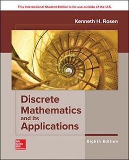 Couverture cartonnée ISE Discrete Mathematics and Its Applications de Kenneth Rosen