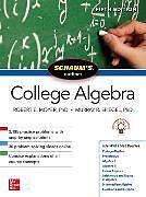 Kartonierter Einband Schaum's Outline of College Algebra, Fifth Edition von Murray R. Spiegel, Robert E. Moyer