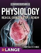 Couverture cartonnée Big Picture Physiology-Medical Course and Step 1 Review de Jonathan Kibble