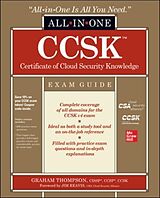 Couverture cartonnée CCSK Certificate of Cloud Security Knowledge All-in-One Exam Guide de Graham Thompson