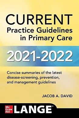 E-Book (epub) CURRENT Practice Guidelines in Primary Care 2020 von Joseph S. Esherick, Evan D. Slater, Jacob A. David