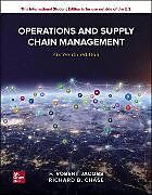 Couverture cartonnée ISE Operations and Supply Chain Management de Jacobs F. Robert, Richard Chase