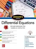 E-Book (epub) Schaum's Outline of Differential Equations, Fifth Edition von Richard Bronson, Gabriel B. Costa