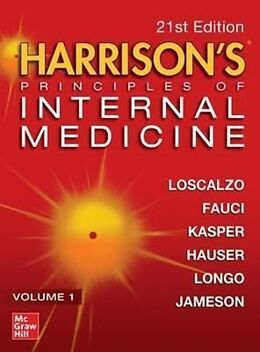 Fester Einband Harrison's Principles of Internal Medicine (Vol.1 & Vol. 2) von Joseph Loscalzo, Anthony Fauci, Dennis Kasper